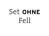 Kein Fell (Ski-Set)