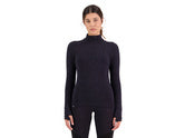 Cascade Mock Neck LS